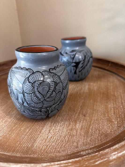 Huancito Mini Flowers Vase - Gray