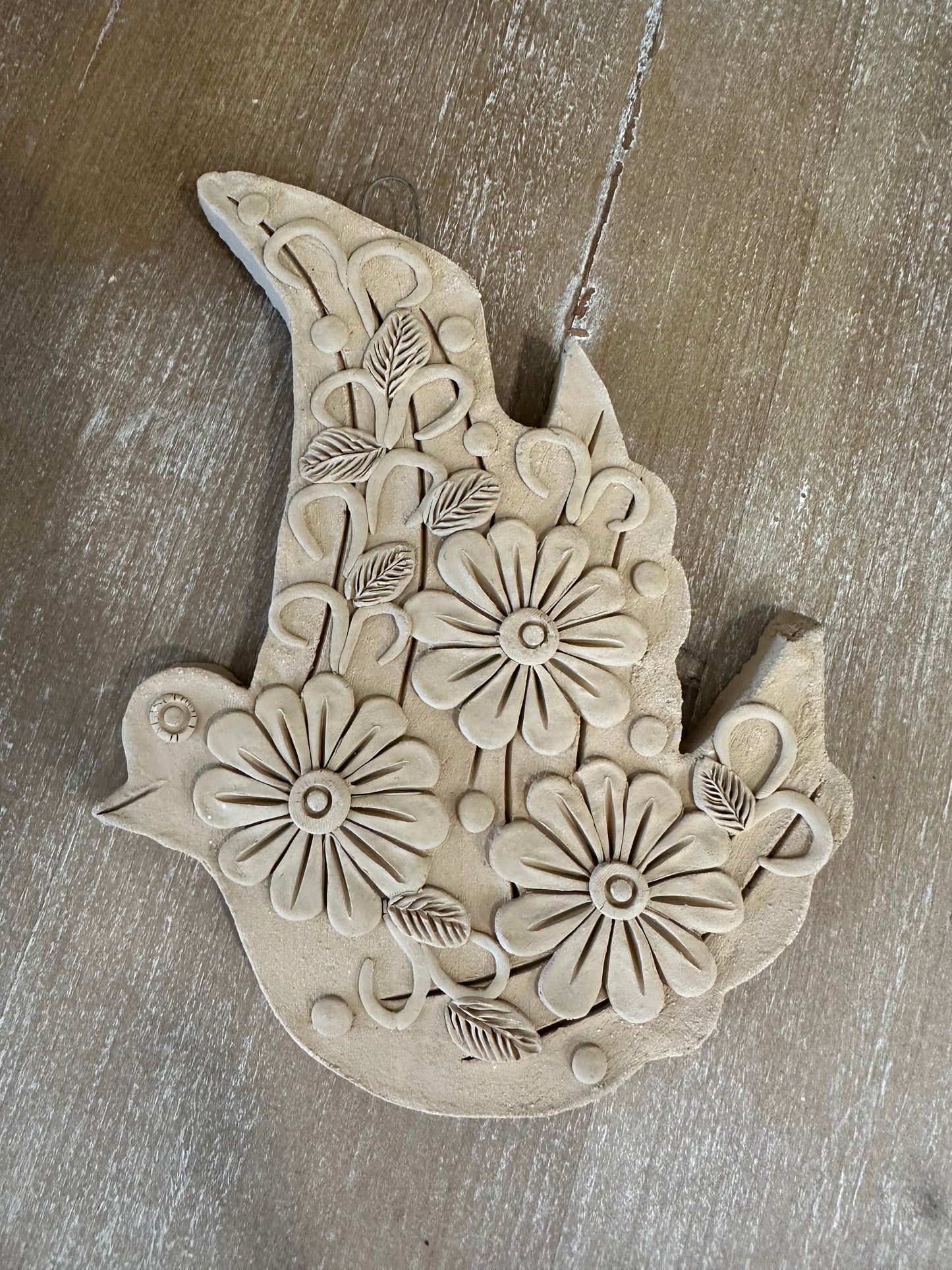 Clay Dove, Wall Decor