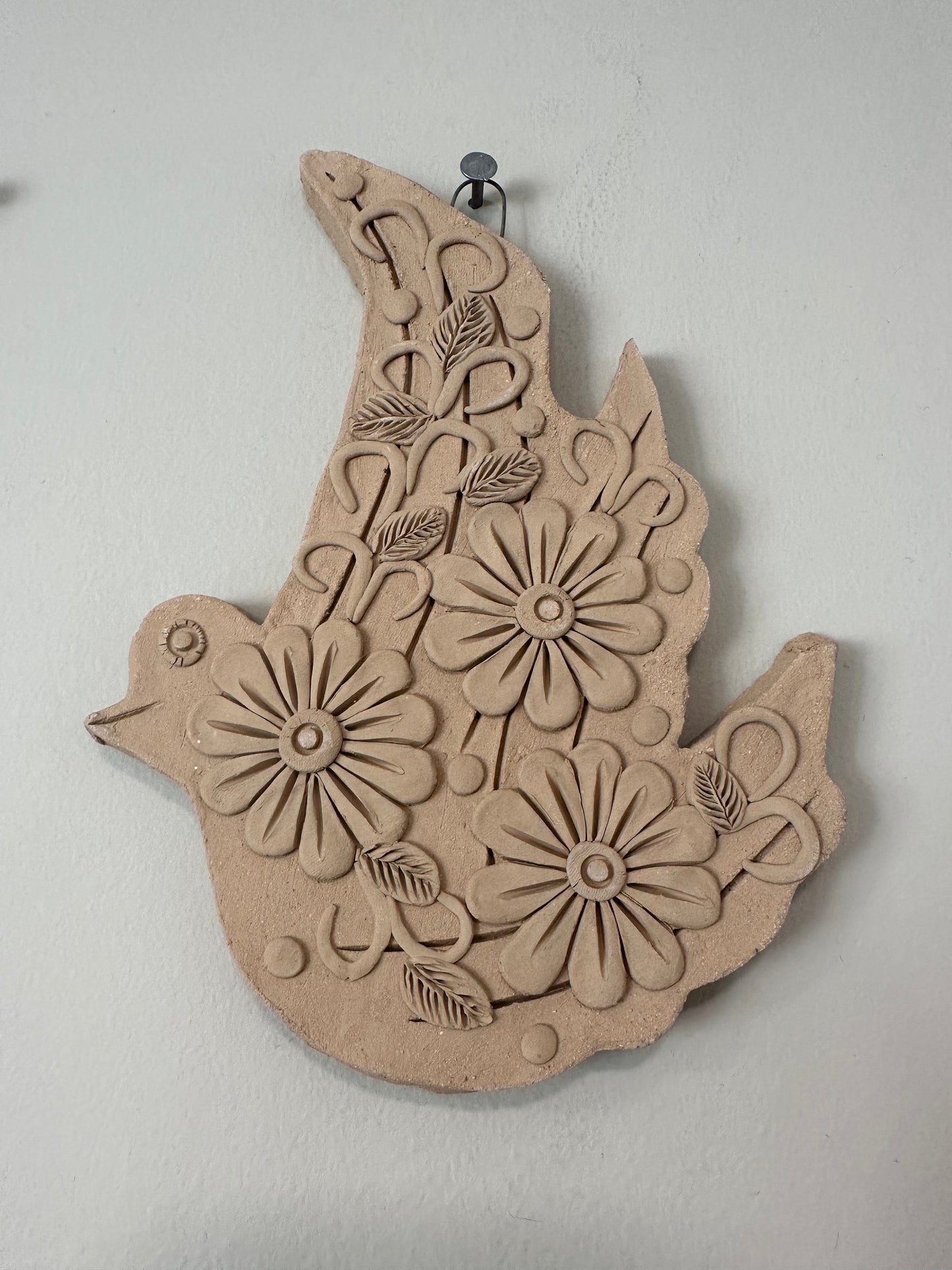 Clay Dove, Wall Decor