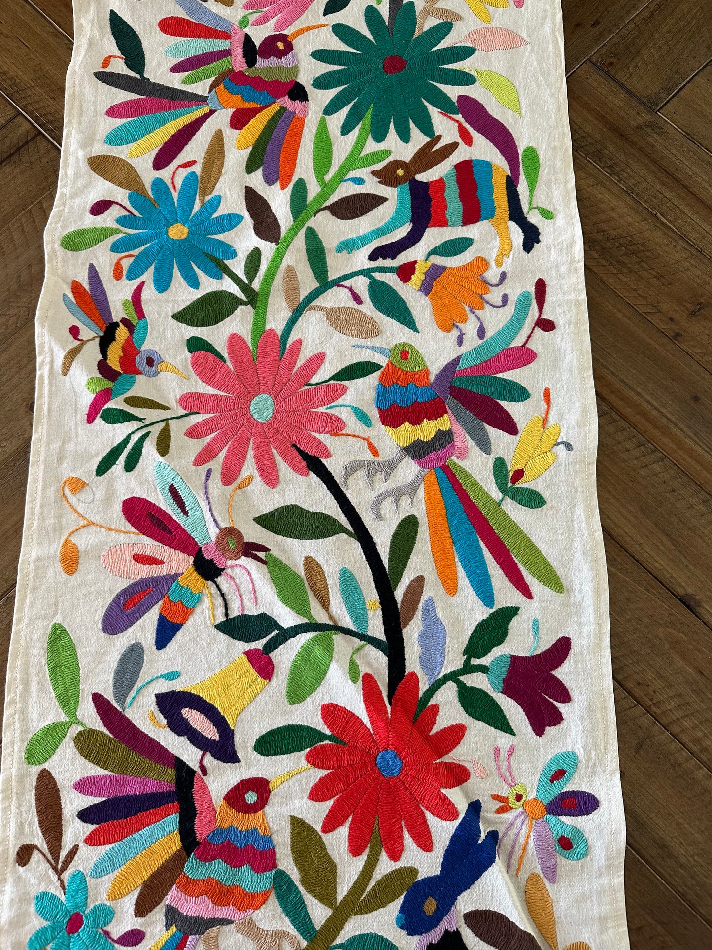 Otomi Table Runner - Multicolor