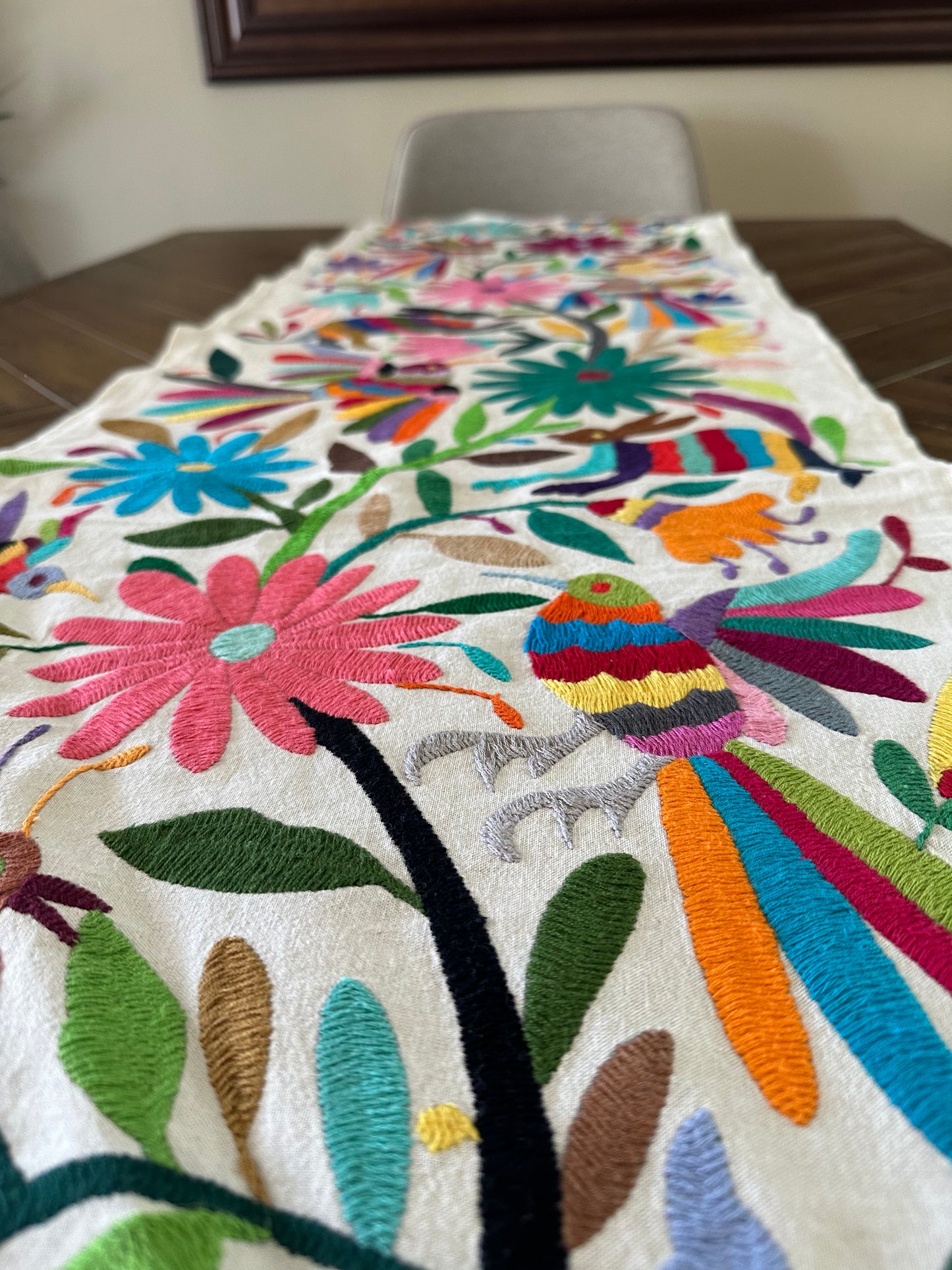 Otomi Table Runner - Multicolor