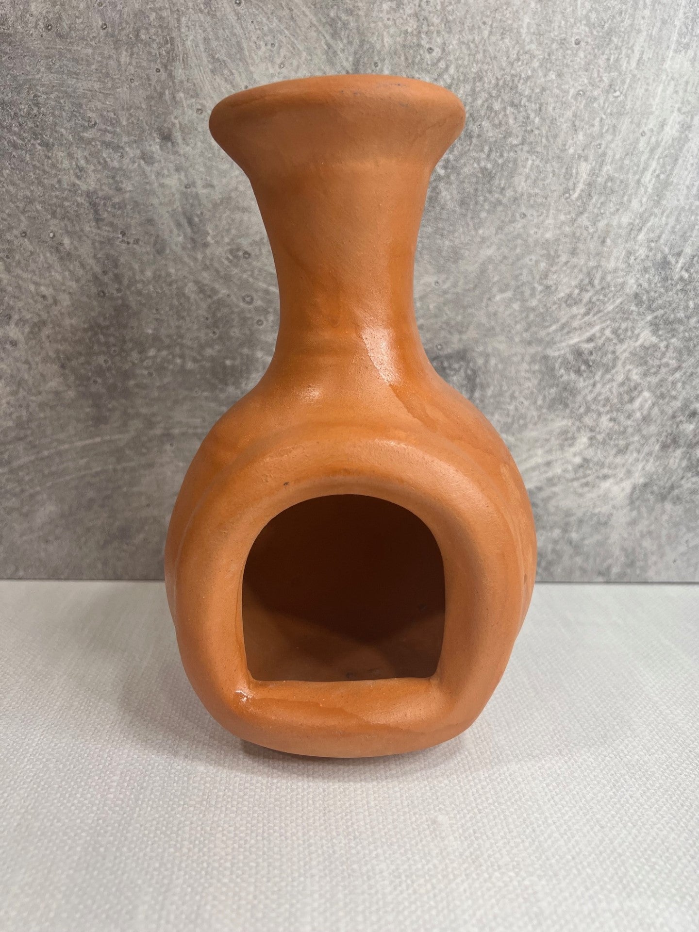 Hand Painted Chimney - Red Clay