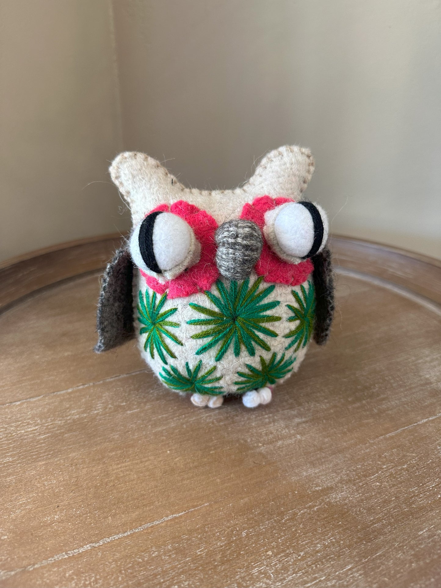 Handmade Wool Animalitos - Owl