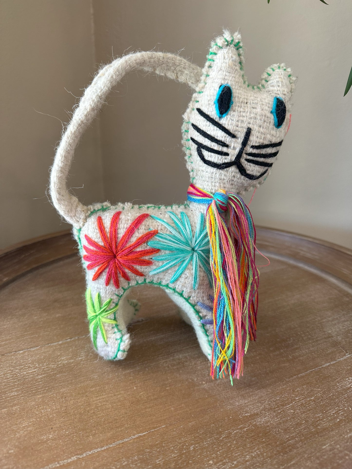 Handmade Wool Animalitos - Gatito