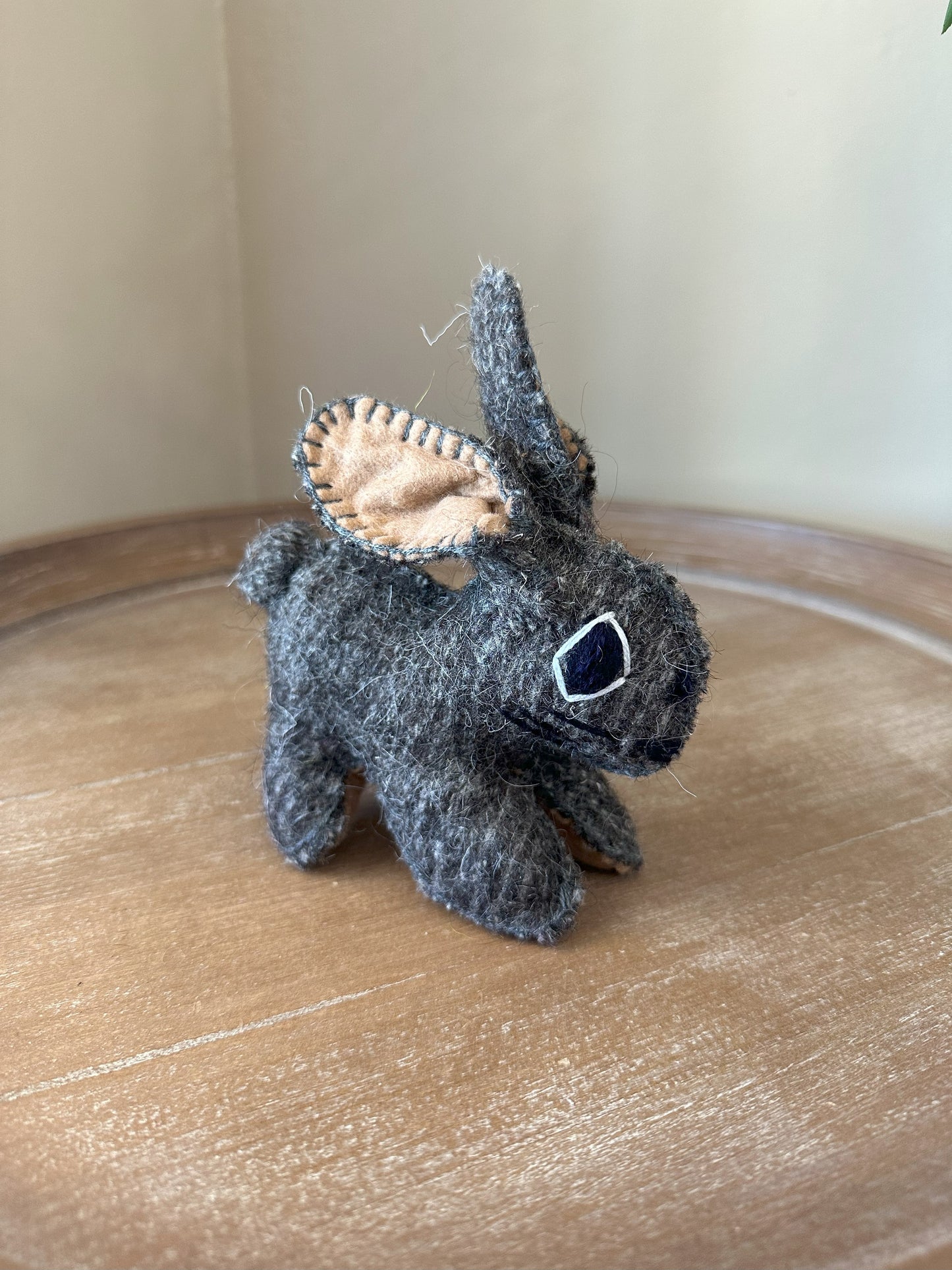 Handmade Wool Stuffed Animals - Rabbits