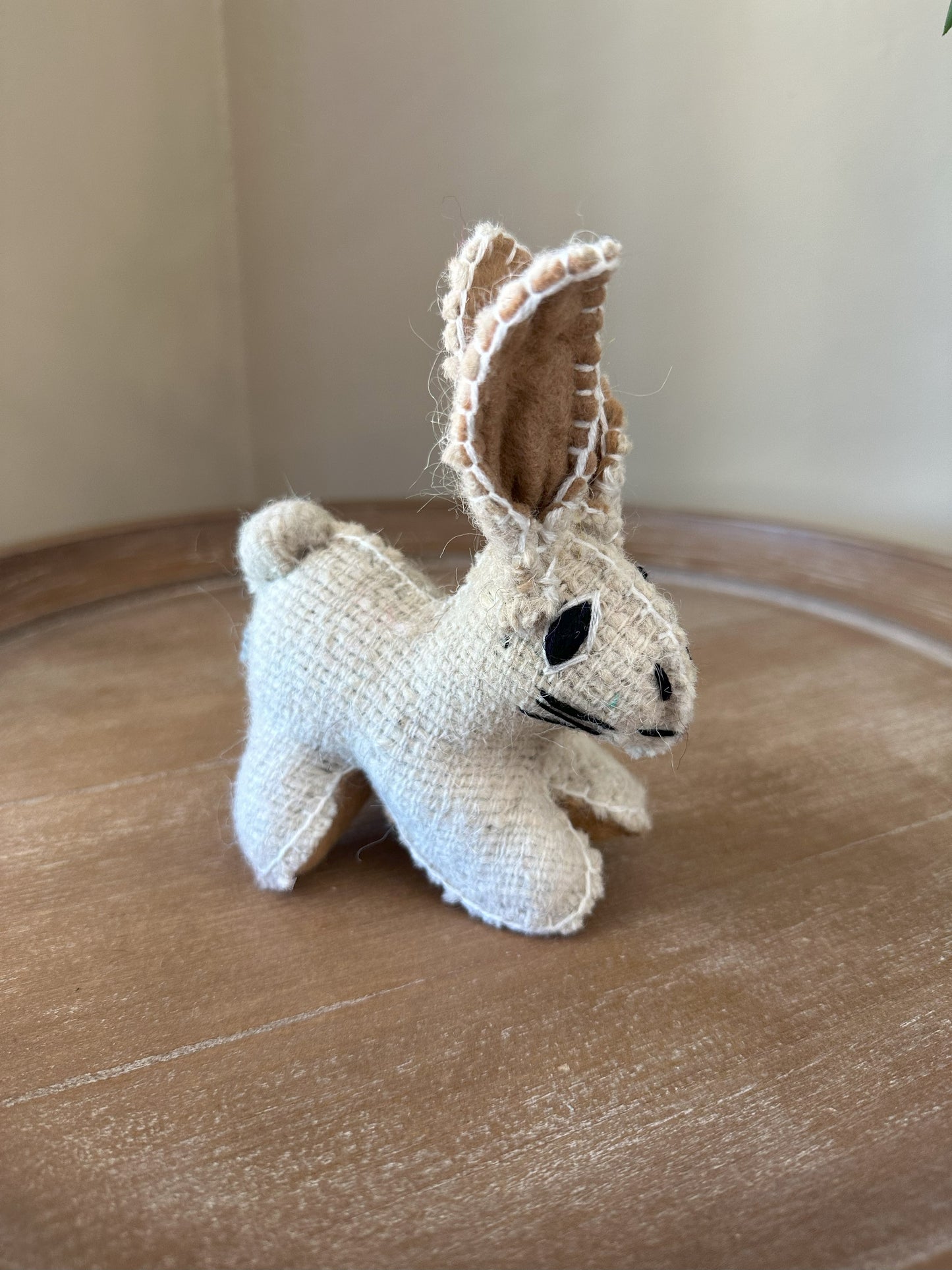 Handmade Wool Stuffed Animals - Rabbits