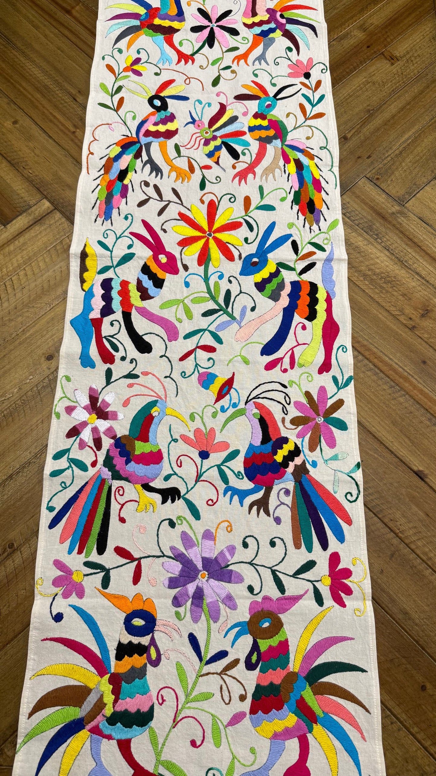 Otomi Table Runner - Multicolor