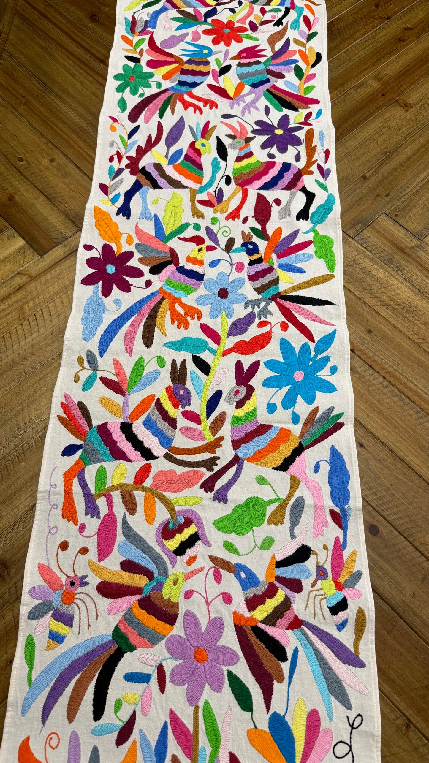 Otomi Table Runner - Multicolor