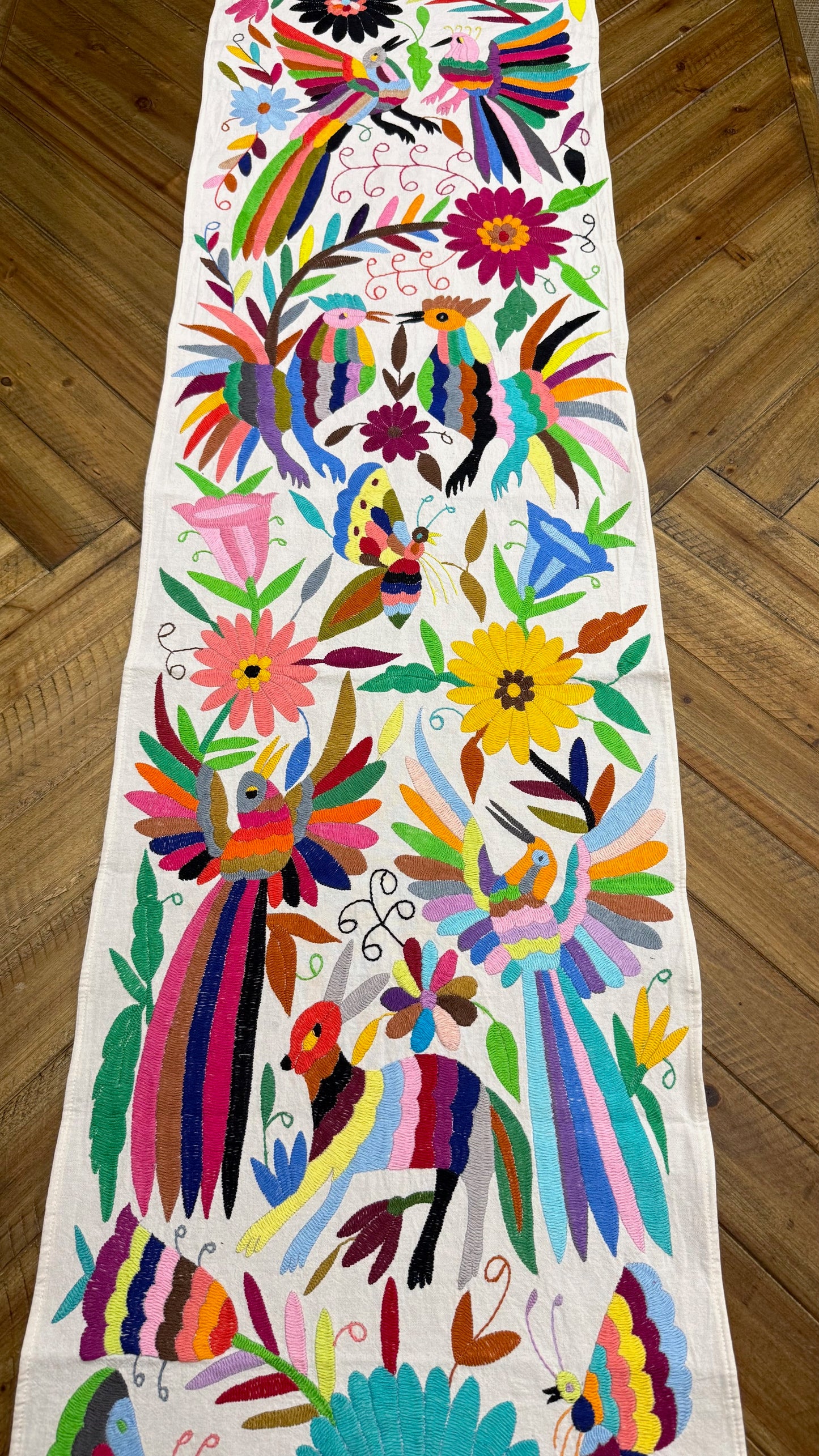 Otomi Table Runner - Multicolor