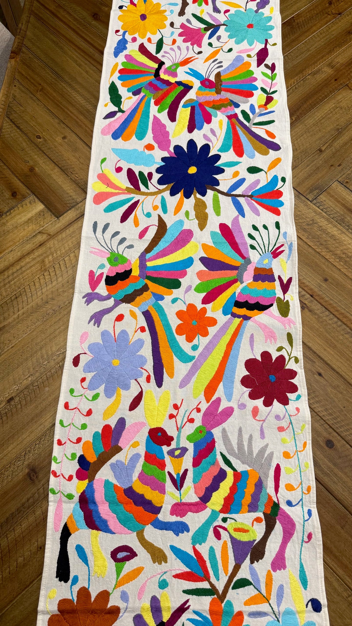 Otomi Table Runner - Multicolor