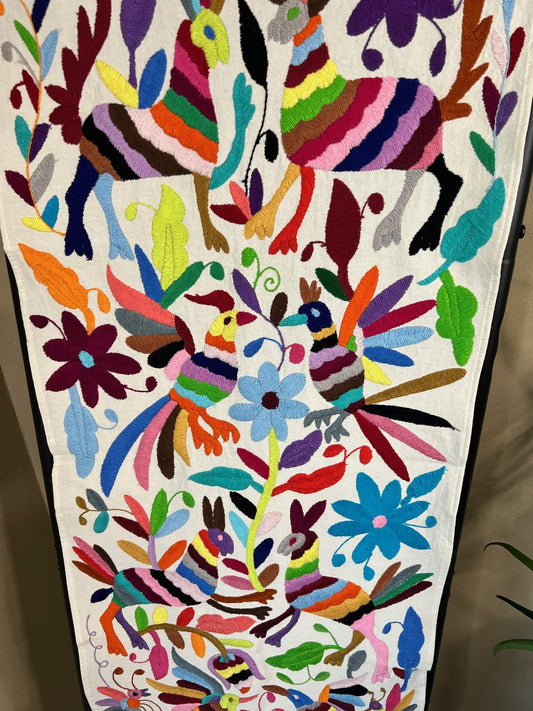 Otomi Table Runner - Multicolor