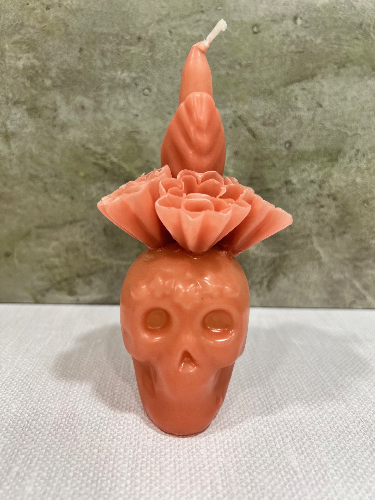 Calavera Mini 100% Beeswax Candle - Various Colors