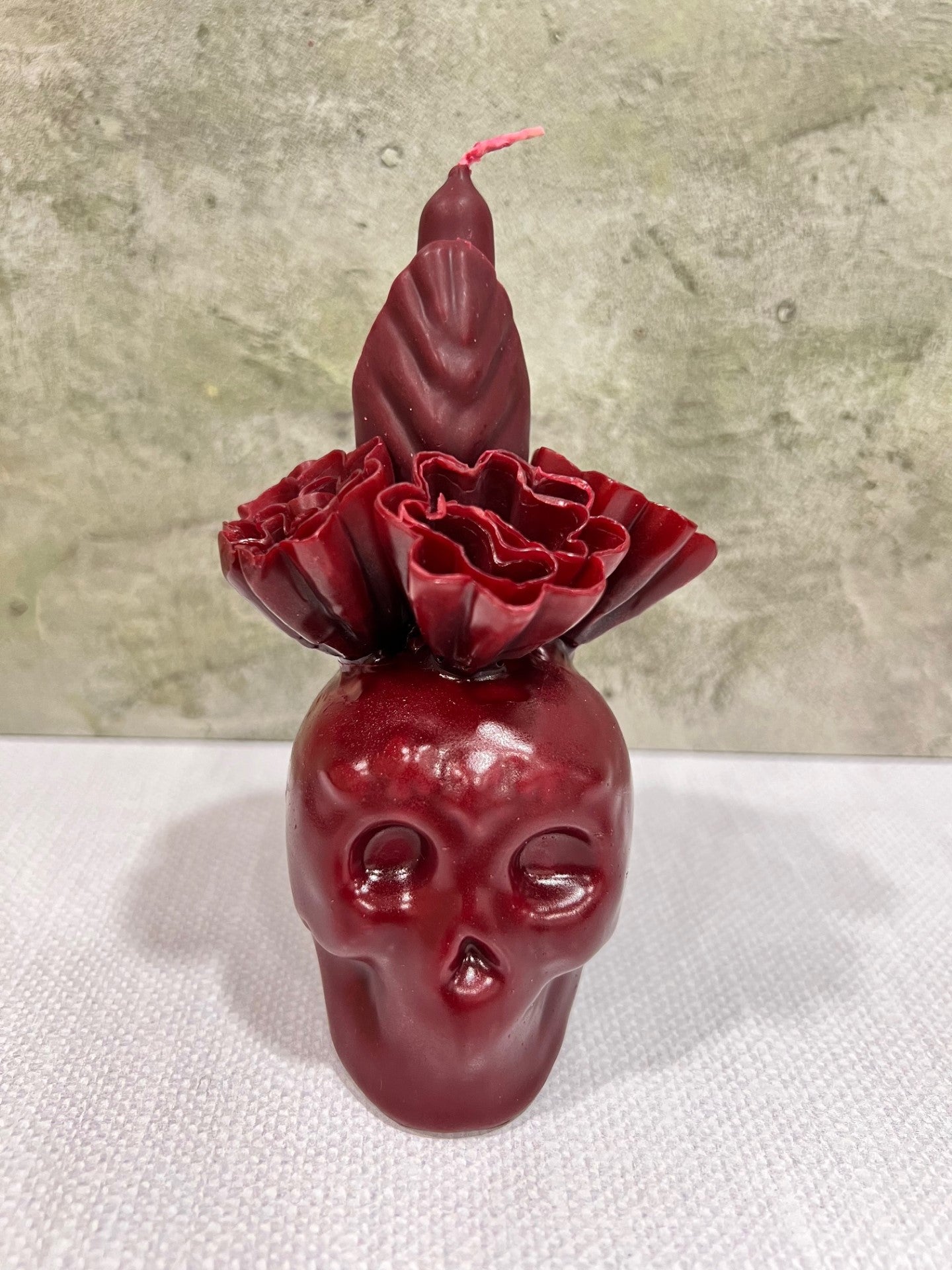 Calavera Mini 100% Beeswax Candle - Various Colors