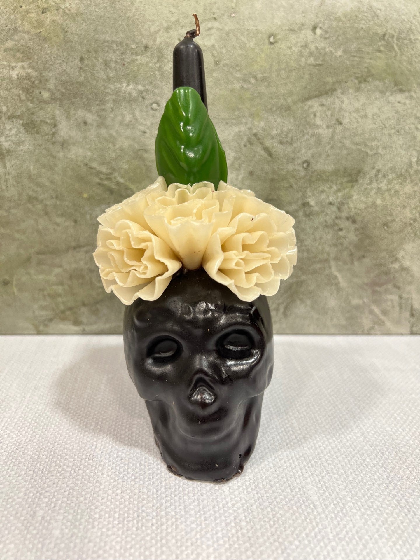 Calavera Medium 100% Beeswax Candle - Various Colors