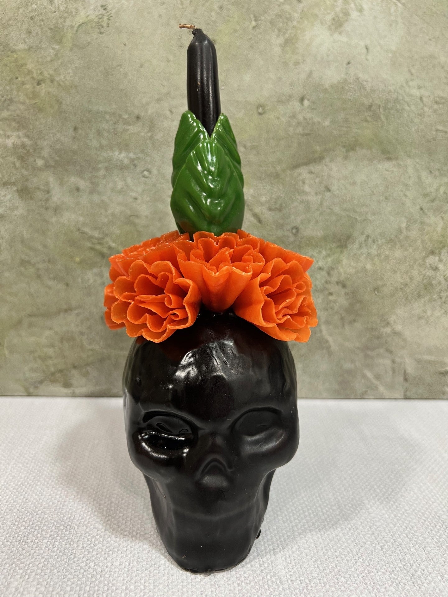 Calavera Large 100% Beeswax Candle - Various Colors