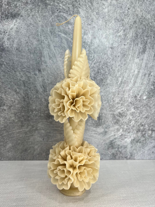 Doble Clavel Large 100% Beeswax Candle - Various Colors