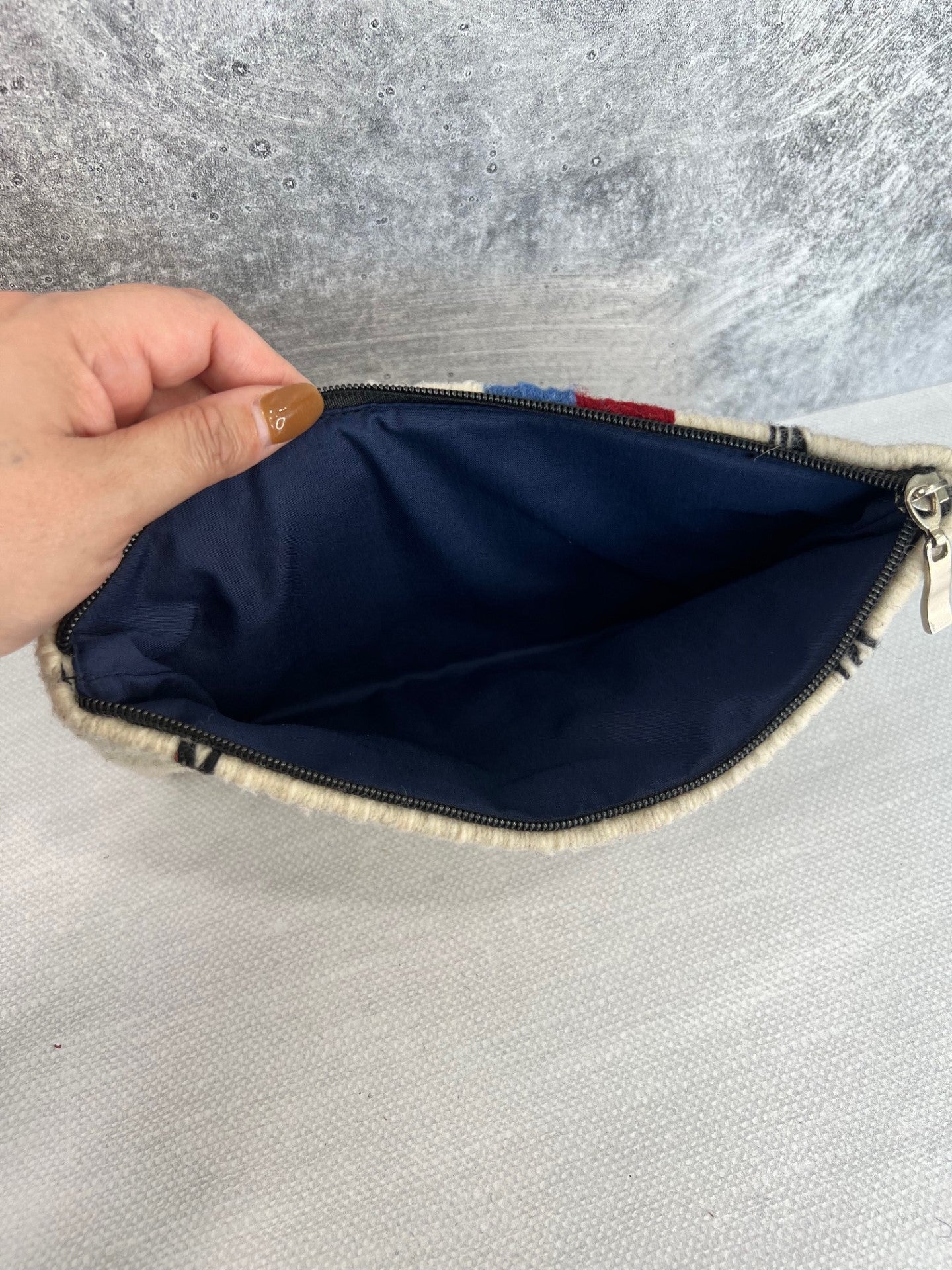 Teotitlan Wool Clutch Bag