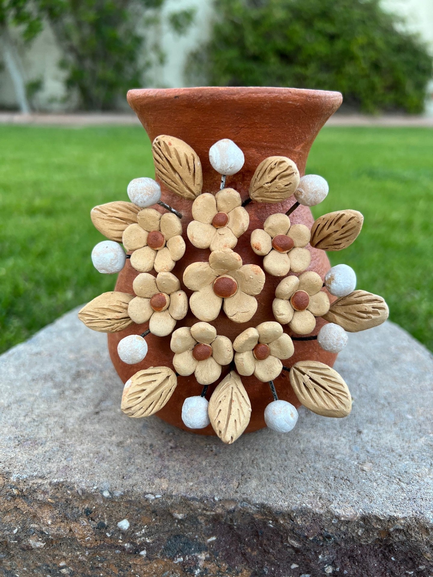 Flower Vase - Red Clay