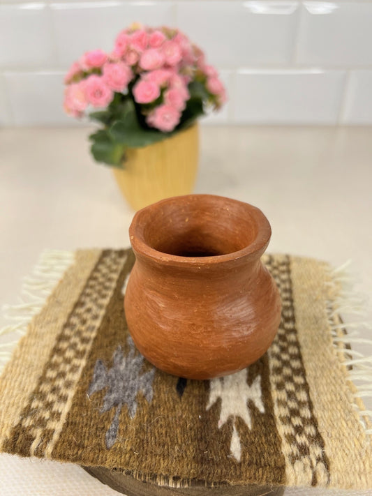 Red Clay Mini Vase