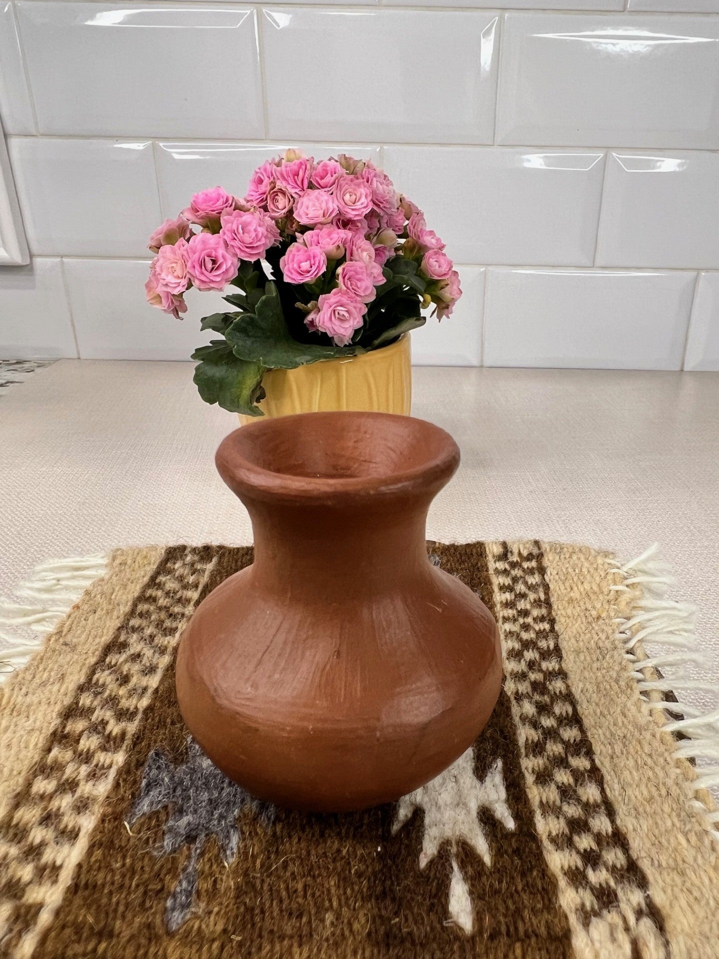 Red Clay Mini Vase