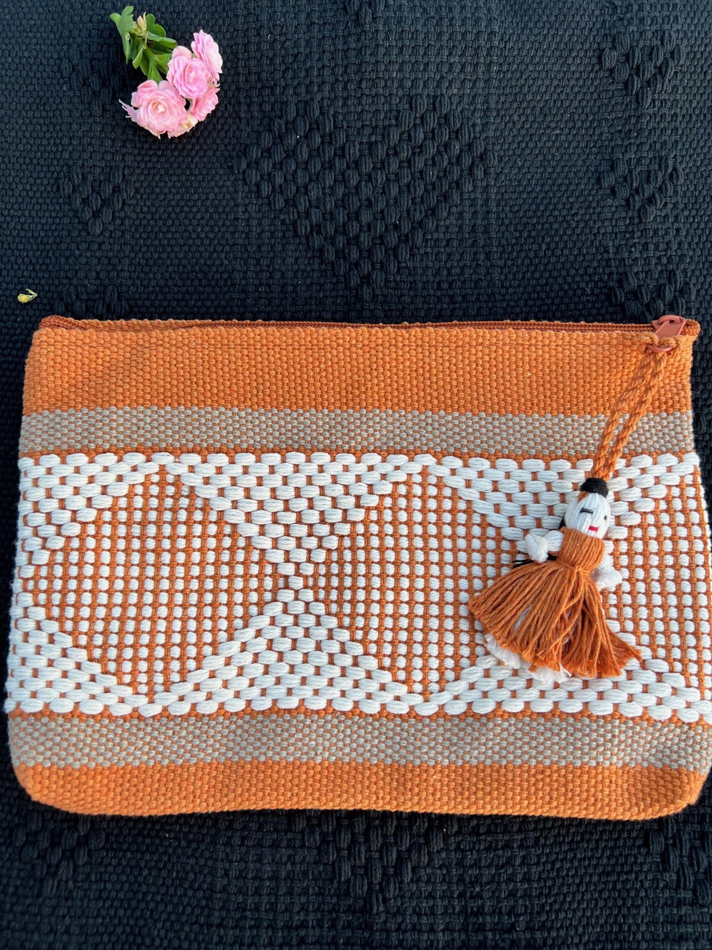 Waist Loom Woven Multipurpose Pouch