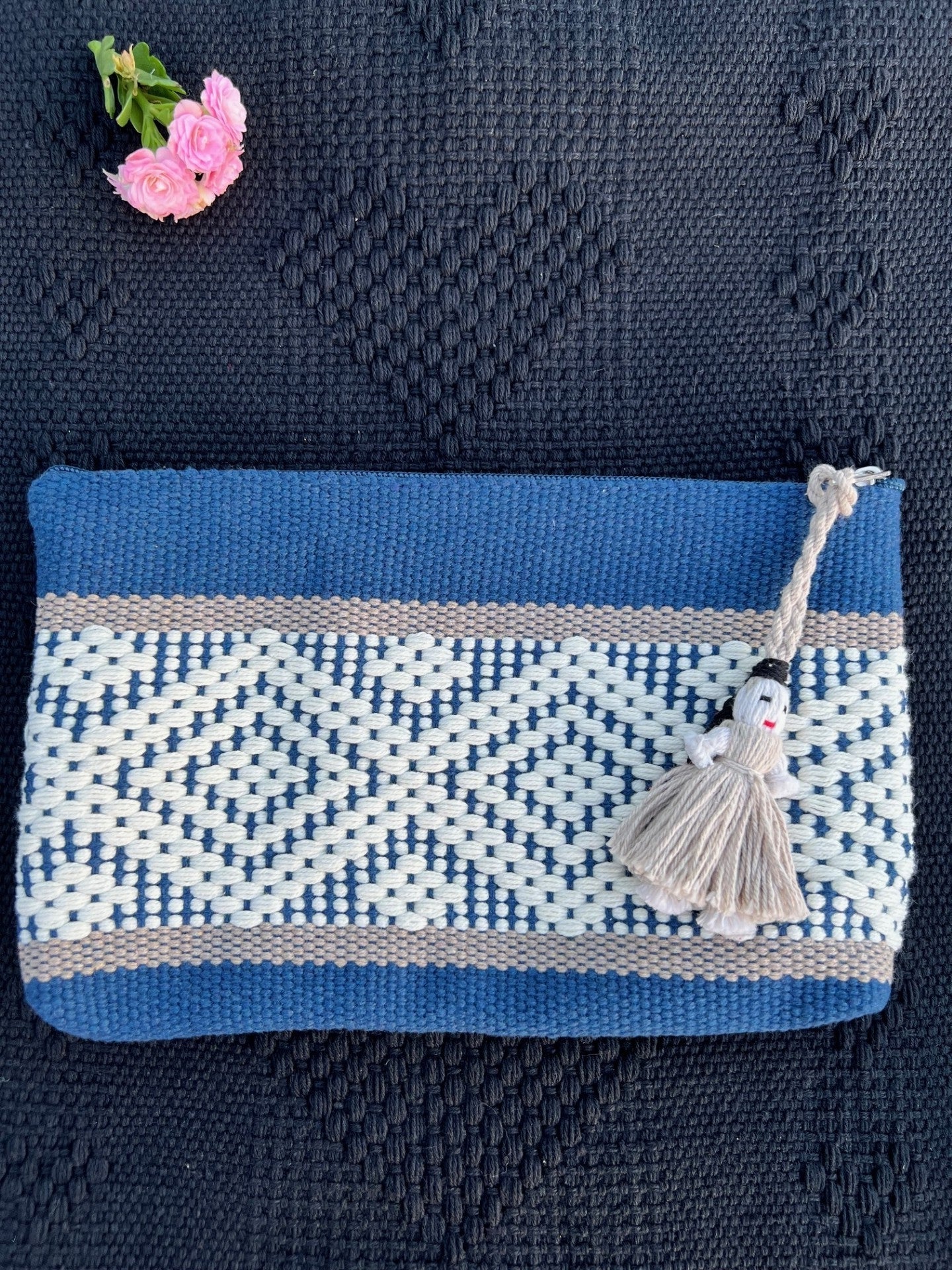 Waist Loom Woven Multipurpose Pouch