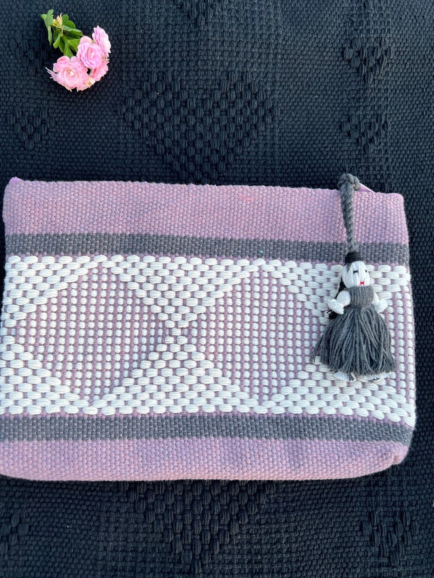 Waist Loom Woven Multipurpose Pouch