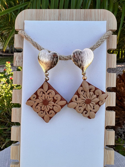 Atzompa Clay Earrings