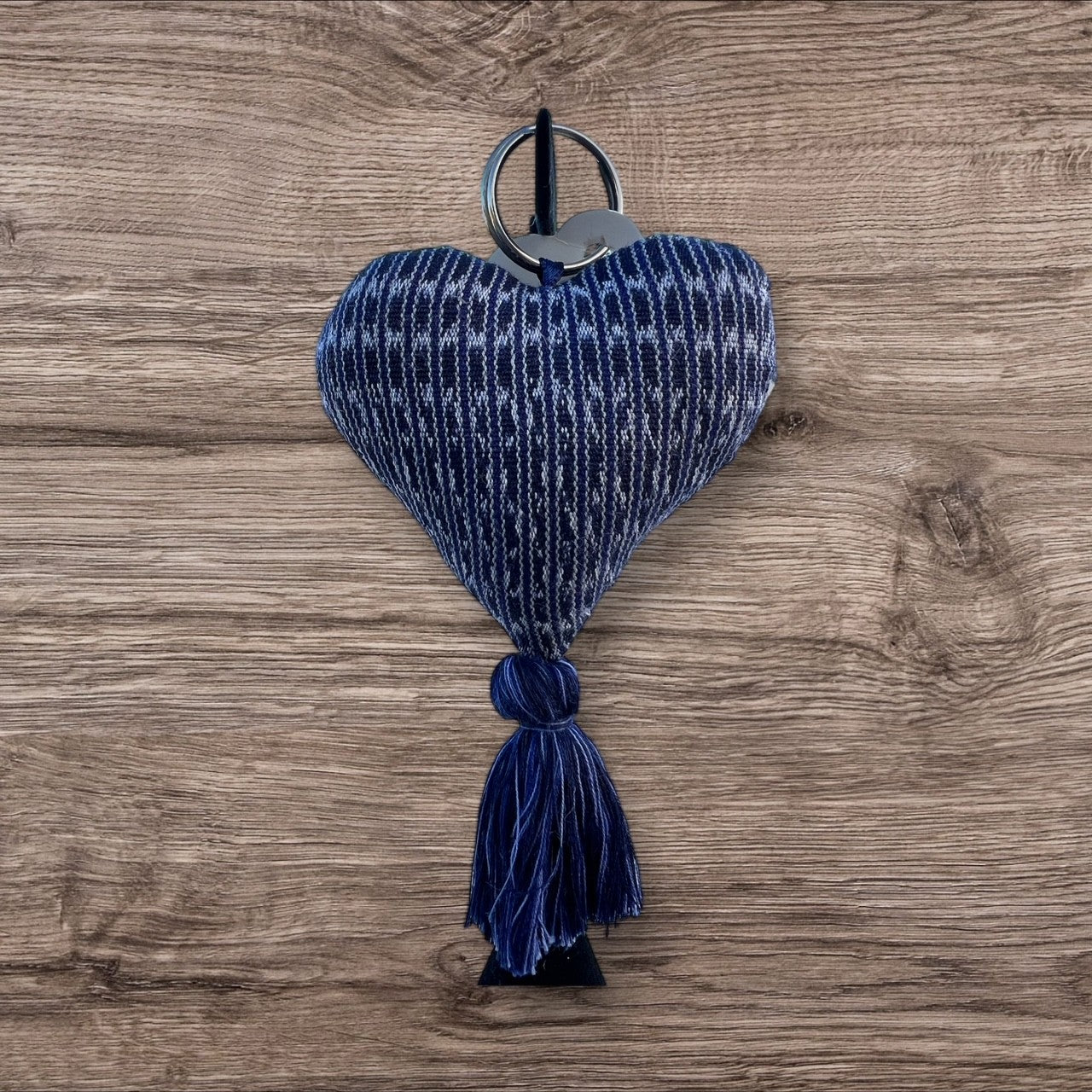 Rebozo Heart Keychain