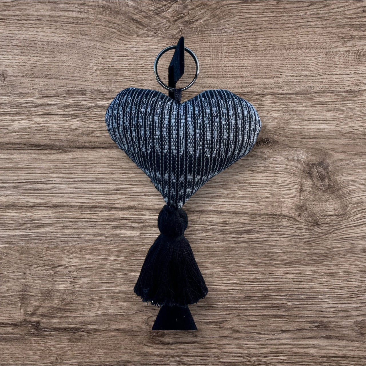 Rebozo Heart Keychain